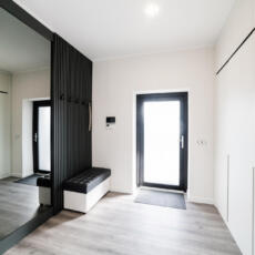 Gangspiegel groot uitgevoerd